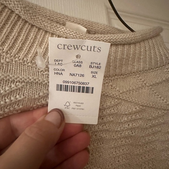 new with tags crewcuts by JCrew XL boys sweater - Picture 3 of 3